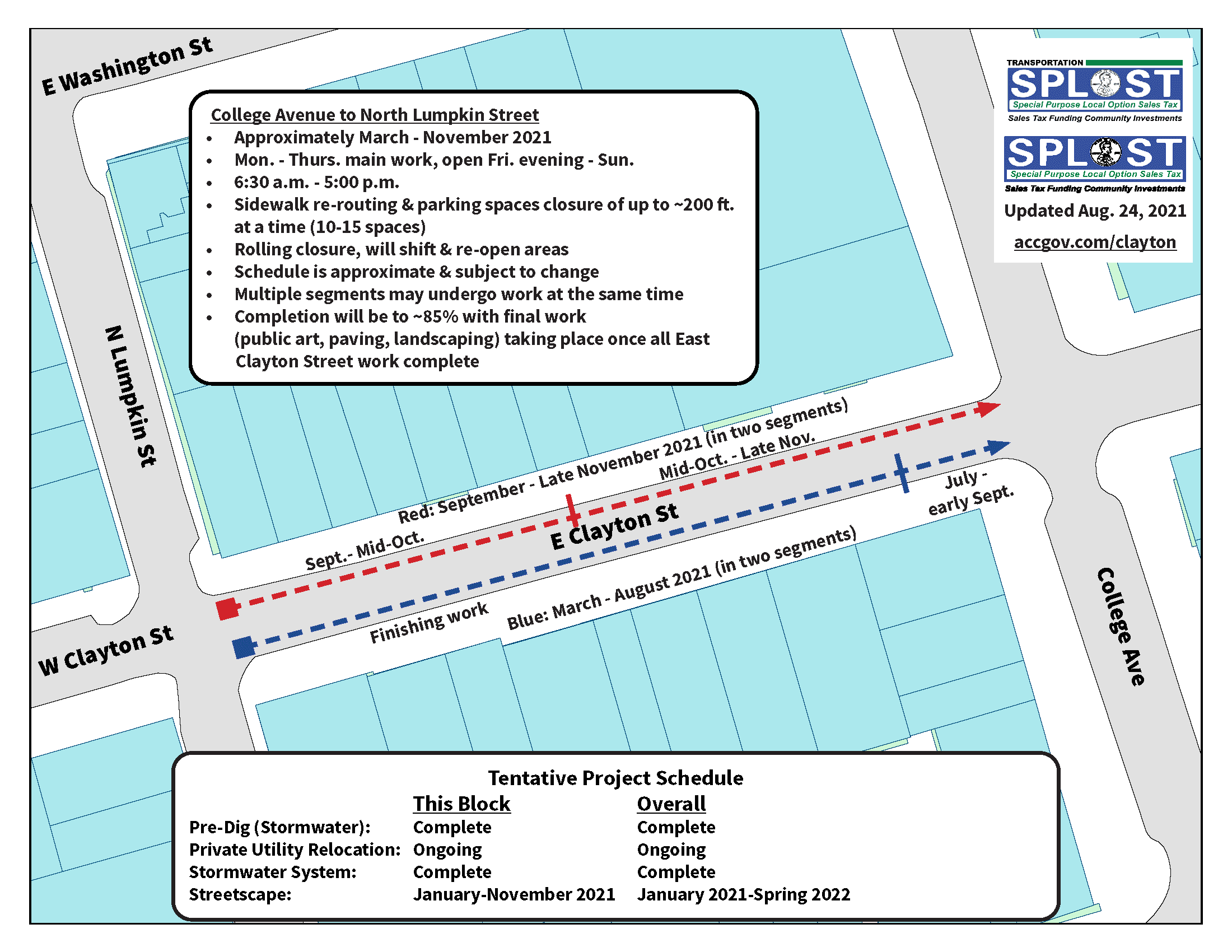 East Clayton Street Improvements Project AthensClarke County, GA