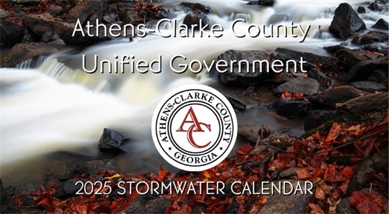 2025 Stormwater Calendar Cover