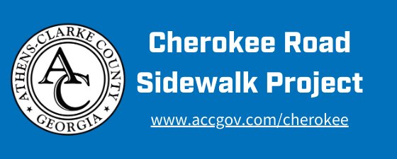 Cherokee Road Sidewalk Project
