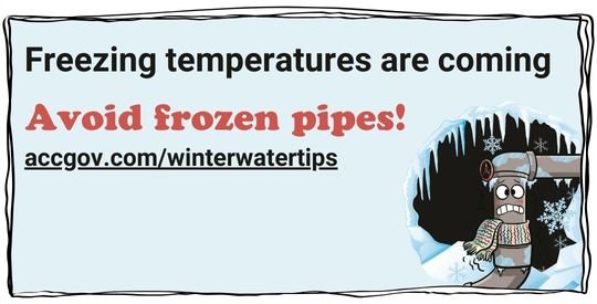 Cartoon anamorphic pipe wearing a scarf while shivering from the cold