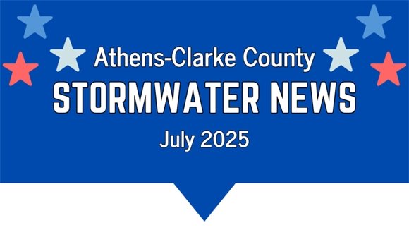 July 2025 Stormwater Newsletter Header Image