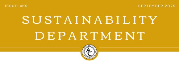 Athens-Clarke County Sustainability Department Newsletter September 2025 Issue 15