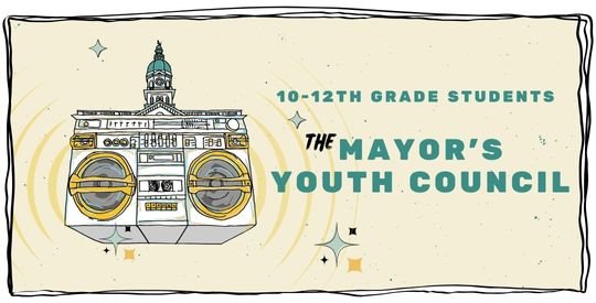 Hand drawing of City Hall as a boombox