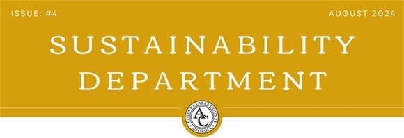 Sustainability Department Issue #4 August 2024