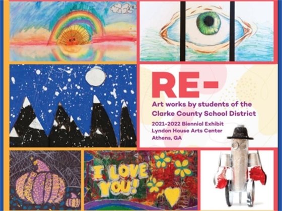 Collage of CCSD student art