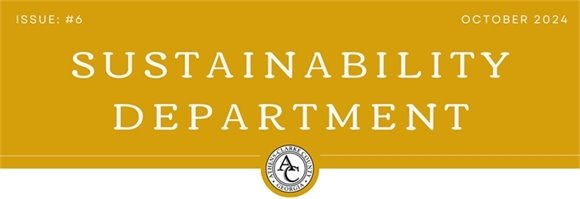 Issue #6 October 2024 Athens-Clarke County Sustainability Department Newsletter
