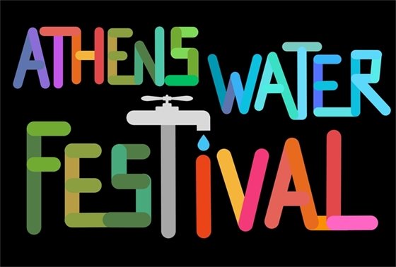 The 2023 Athens Water Festival Banner in the text from the Disney movie "Elemental".