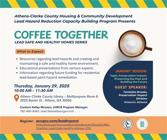 Flyer for the Coffee Together learning series