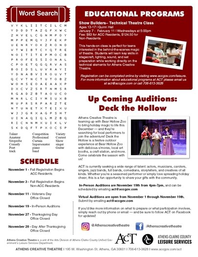 Page 2 of Newsletter