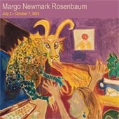 Painting of a dragon-like creature blowing fire at a woman