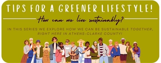 Tips for a greener lifestyle