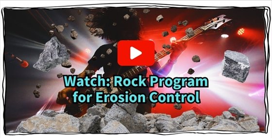 Rock Program for Erosion Control Video Thumbnail