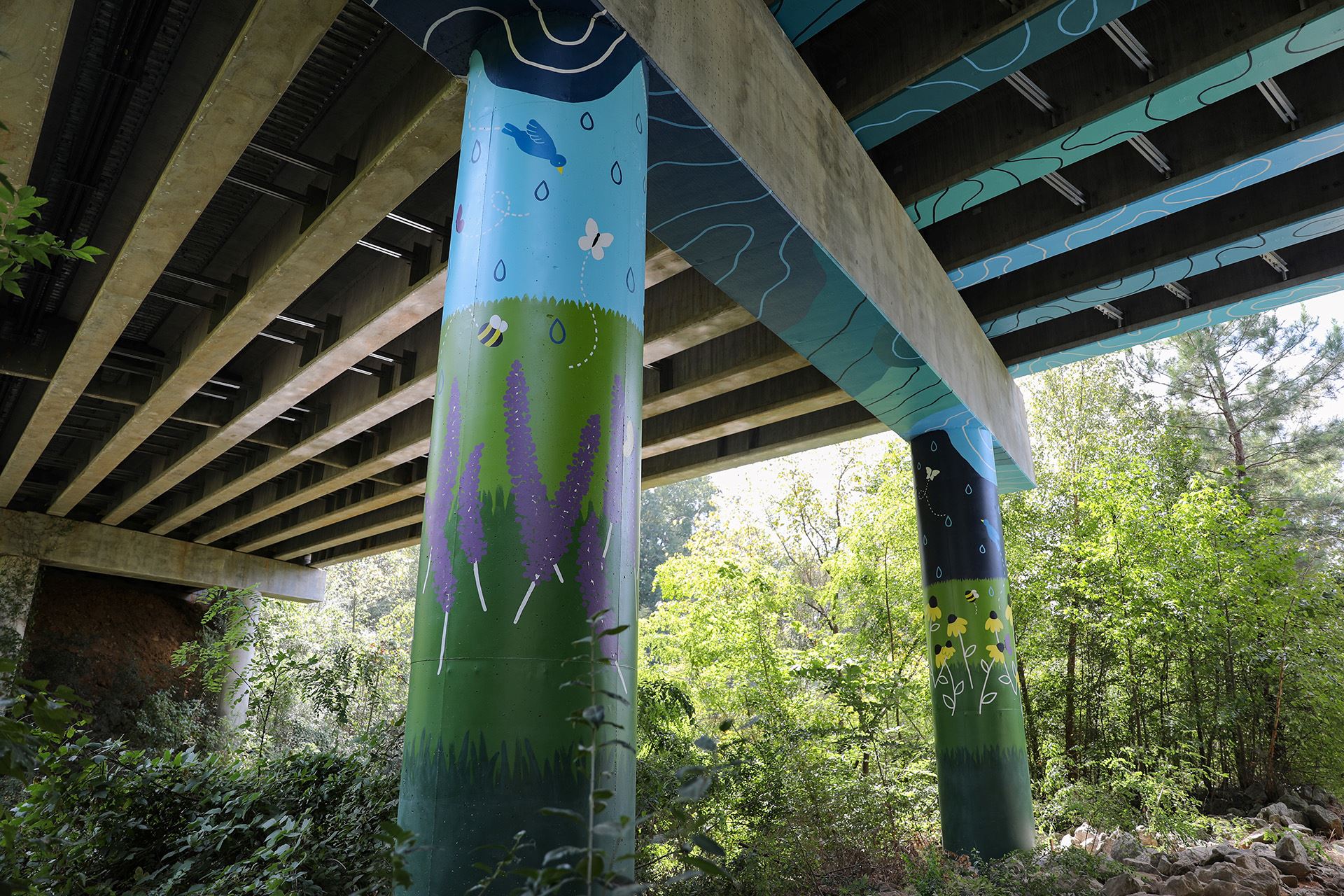 Water is Life Greenway mural