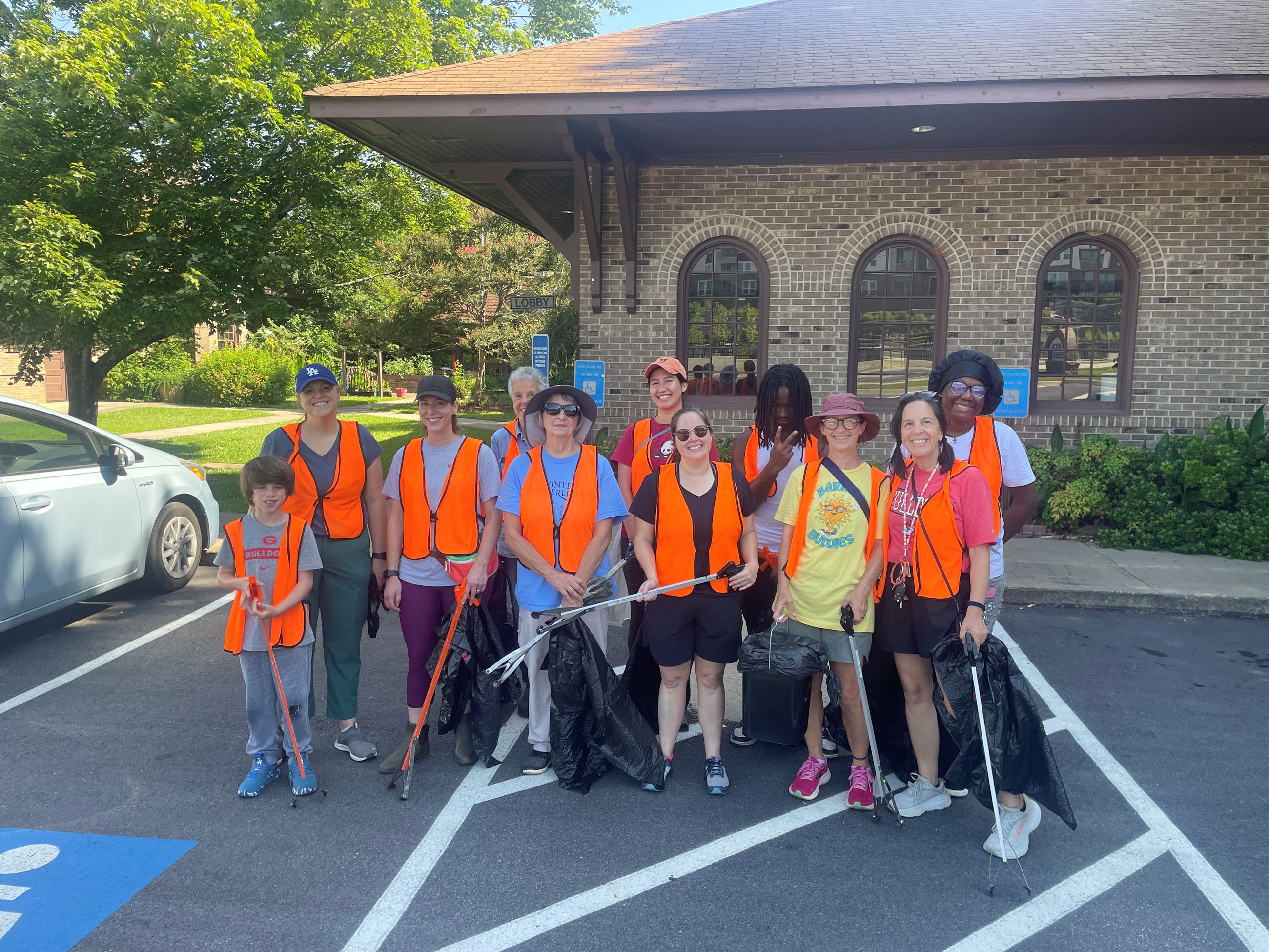 Litter league volunteers