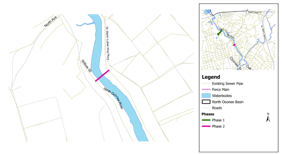 Upper North Oconee West Trunk Improvements Phase 2