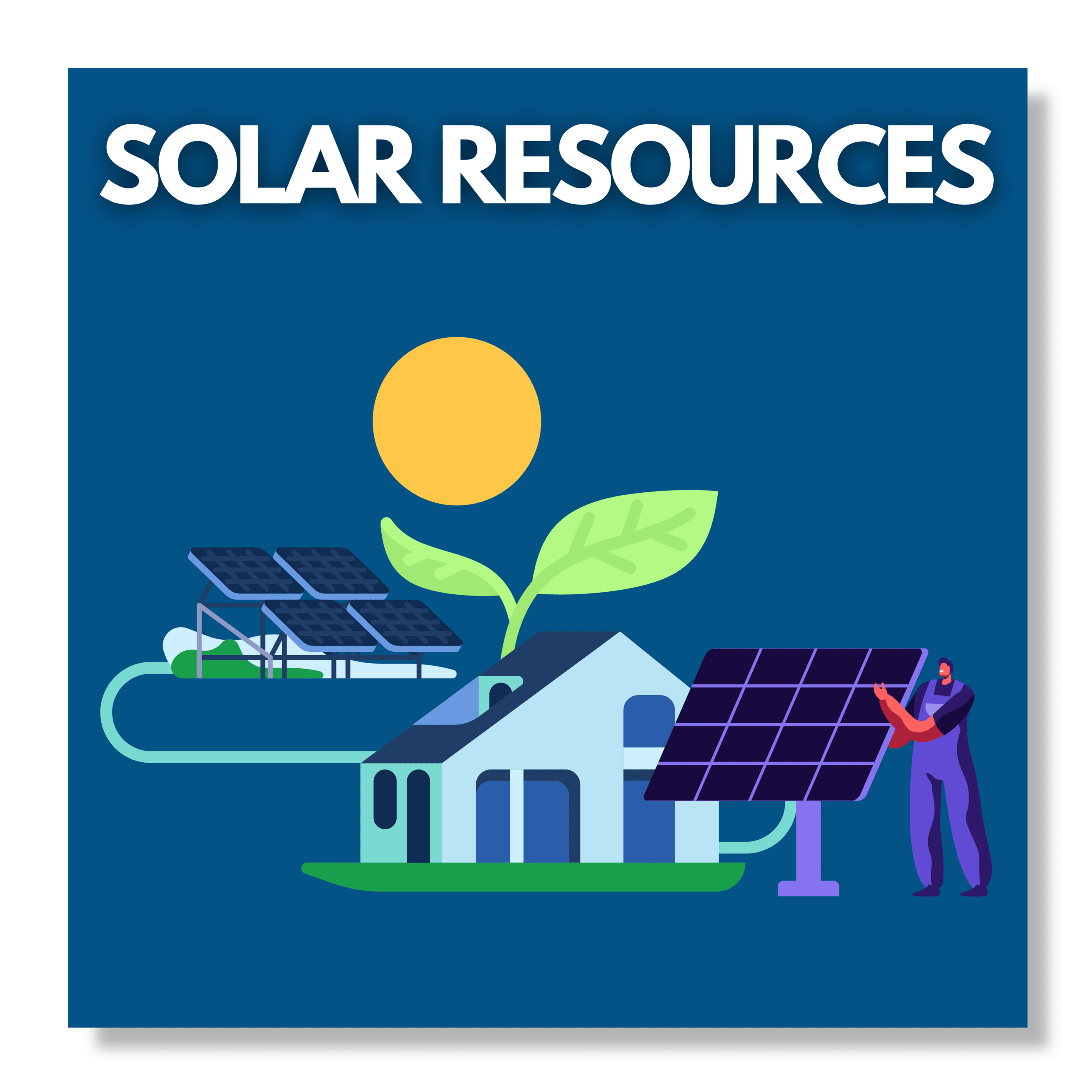 solar resources button