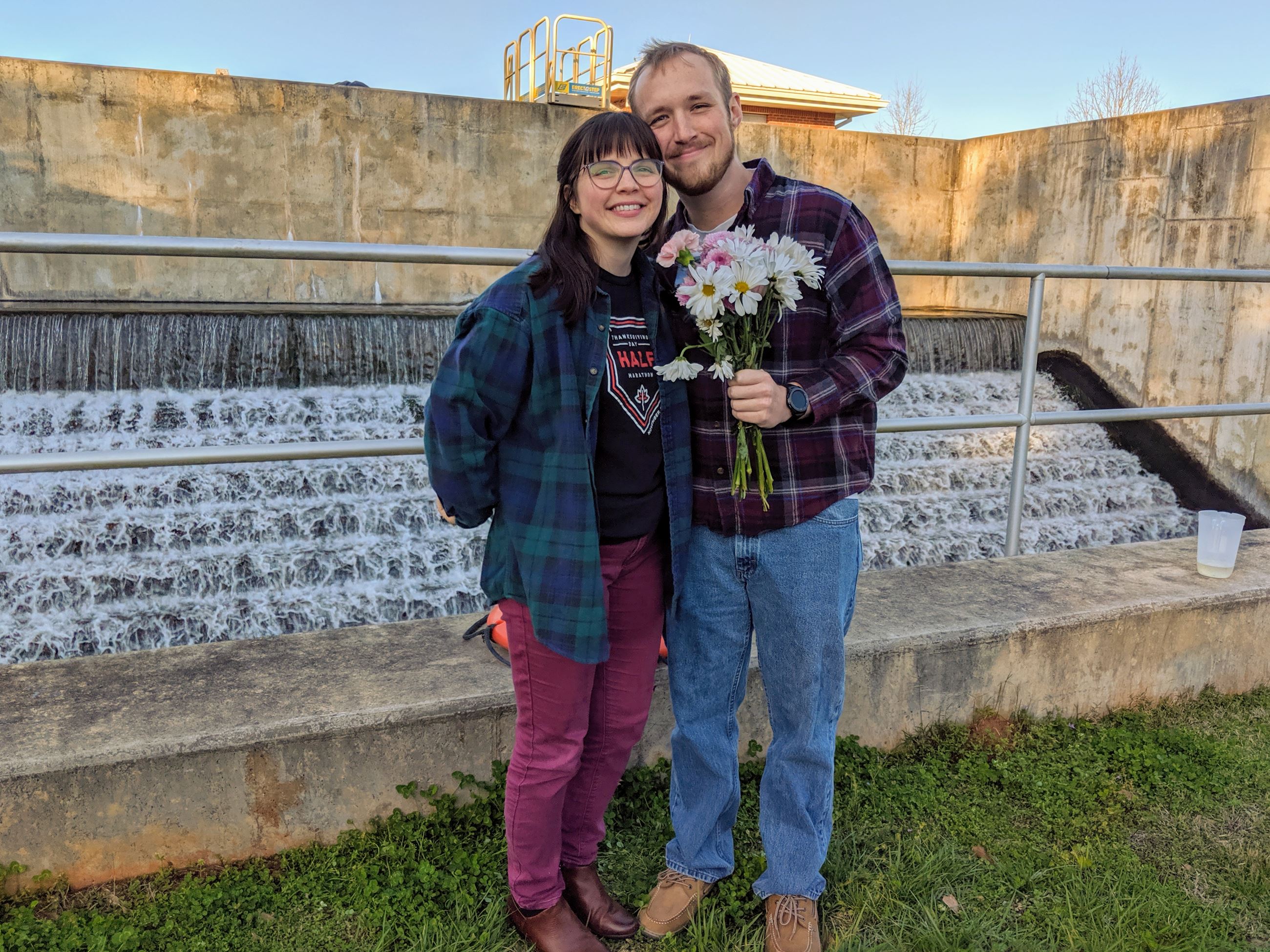 Couple at North Oconee Water Reclamation Facility