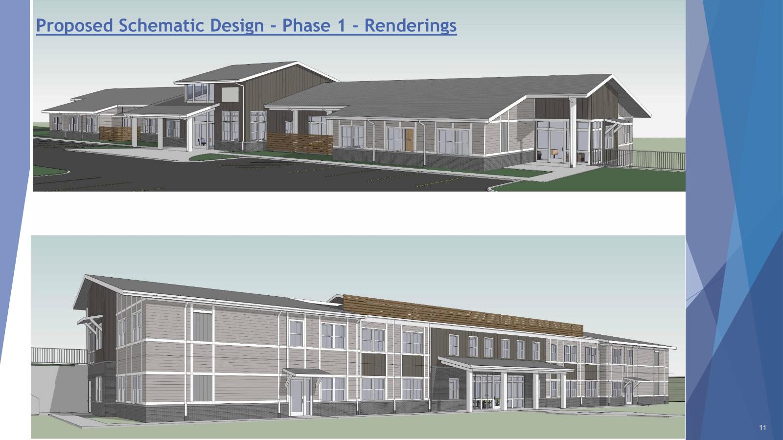 Proposed Schematic Design Renderings