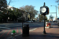 Downtown intersection